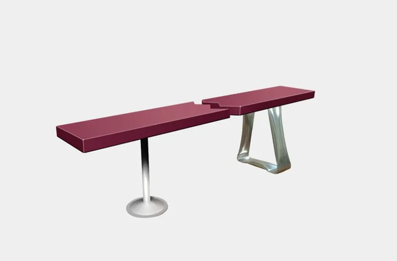 ASI locker room bench