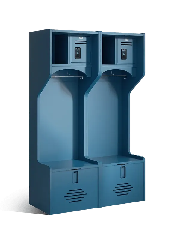 ASI HDPE Solid Plastic Pro Lockers